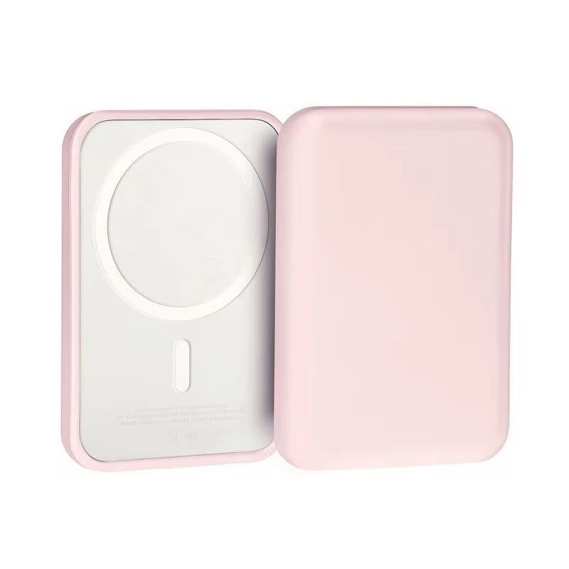 Multi-Colour Magnetic Magsafe External Battery Protective Case for Apple Portable Power Bank Protective Case Matte