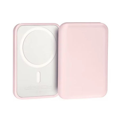 Multi-Colour Magnetic Magsafe External Battery Protective Case for Apple Portable Power Bank Protective Case Matte