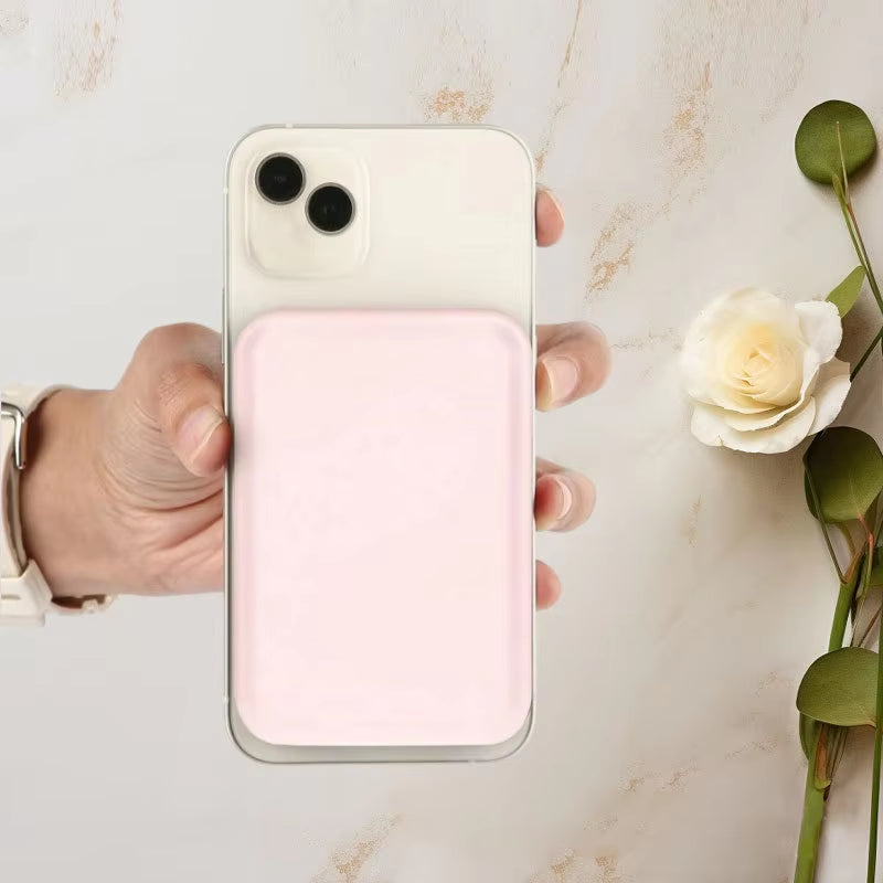 Multi-Colour Magnetic Magsafe External Battery Protective Case for Apple Portable Power Bank Protective Case Matte