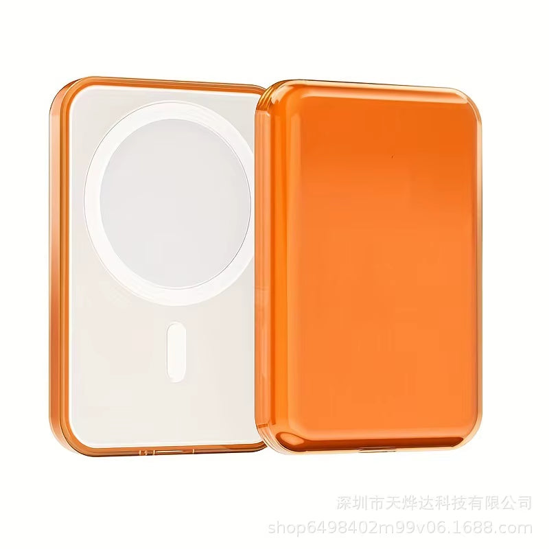 Multi-Colour Magnetic Magsafe External Battery Protective Case for Apple Portable Power Bank Protective Case Matte